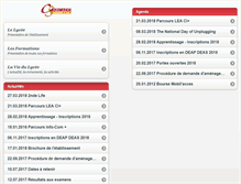 Tablet Screenshot of carcado-saisseval.com